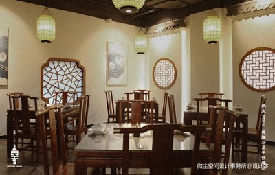 江南餐饮空间设计,江南餐厅平面图